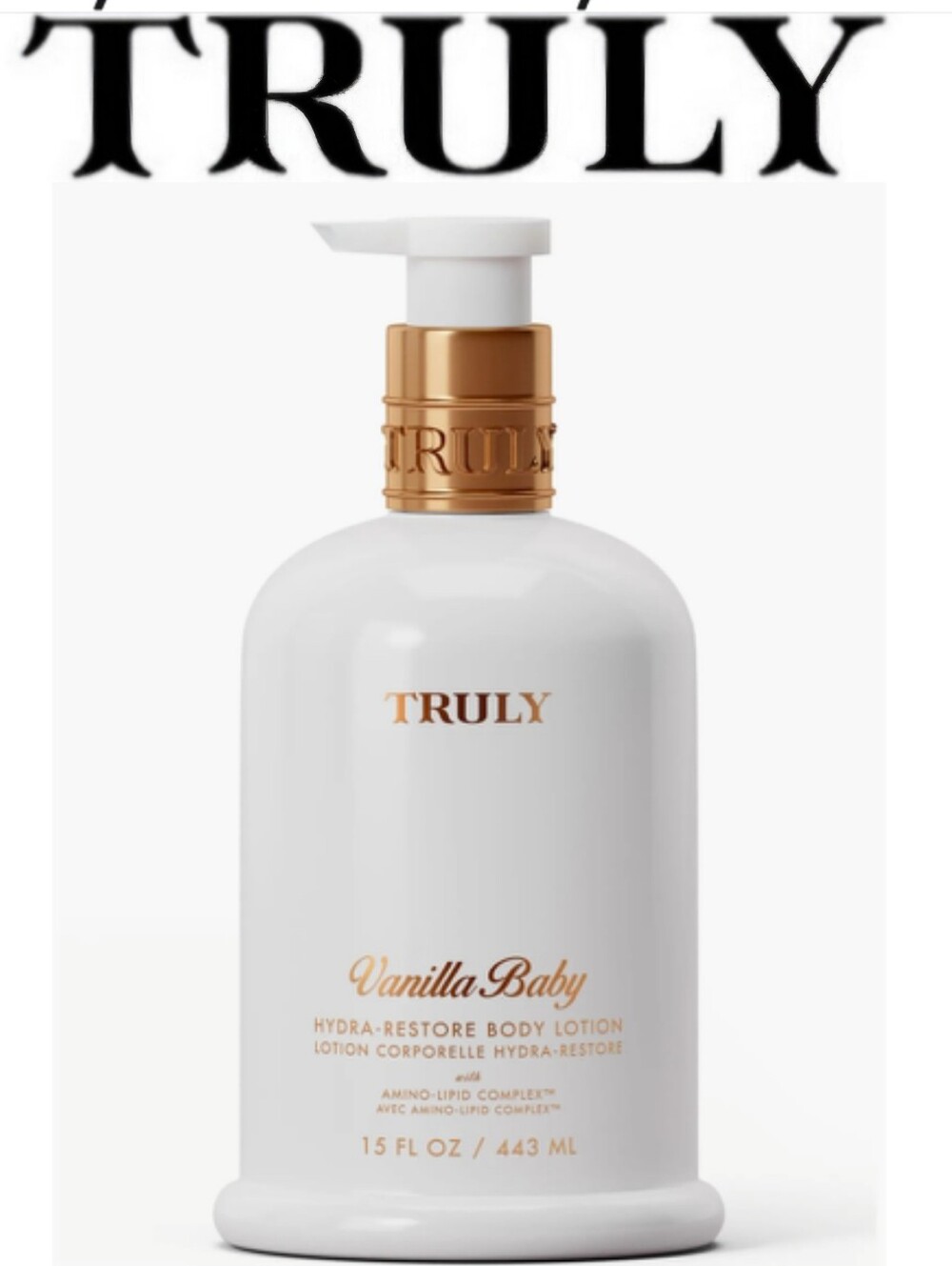 TRULY Vanilla Baby Hydra-Restore Body Lotion